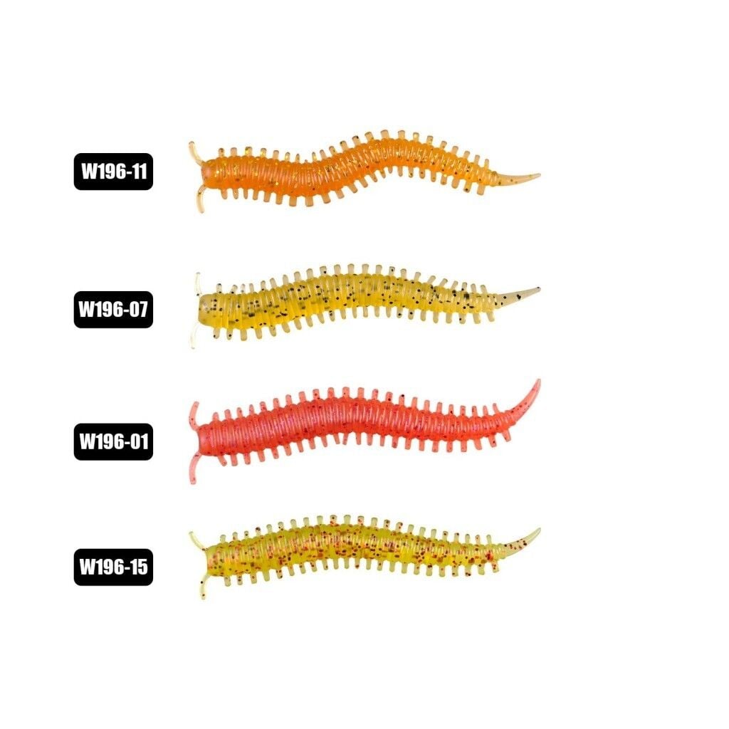 EFFE 5.5cm 1g Boru Kurdu LRF Silikon Suni Yem 10ad