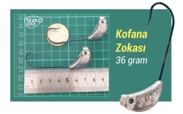 TAMSET 36g Çapraz İğneli Kofana Zokası 7/0