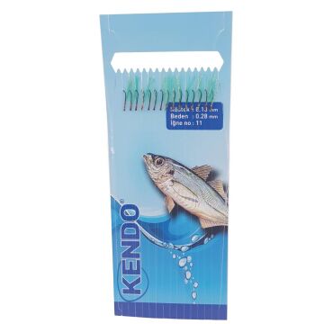 KENDO Kıyı İstavrit Çaparisi 15 Siyah İğneli 0,13/0,28mm No:12