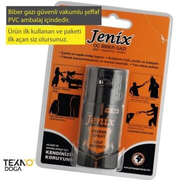 Jenix Biber Gazı 40ml OC Göz Yaşartıcı Sprey 3'lü SKT:2028