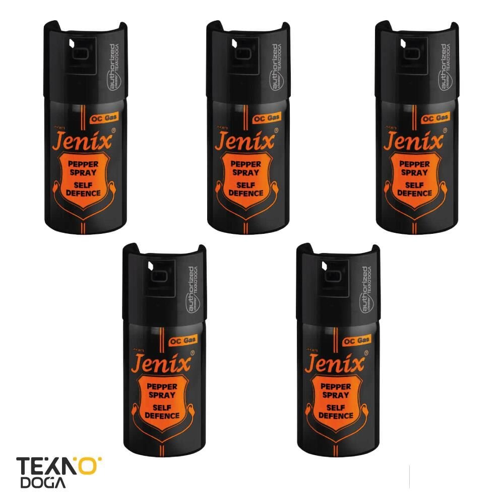 Jenix Biber Gazı 40ml OC Göz Yaşartıcı Sprey 5'li SKT:2028