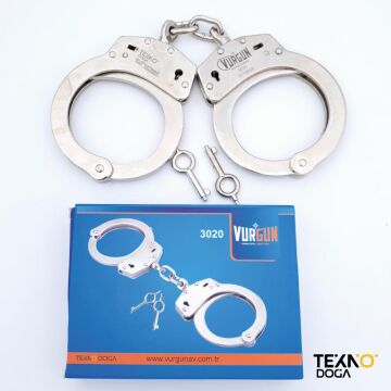 Vurgun Zincirli Çelik Polis Kelepçesi 3020
