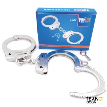 Vurgun Zincirli Çelik Polis Kelepçesi 3020