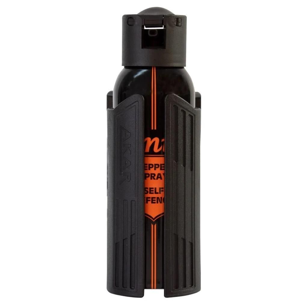 Akar Polimer Biber Gazı Taşıma Kılıfı (100ml) Siyah