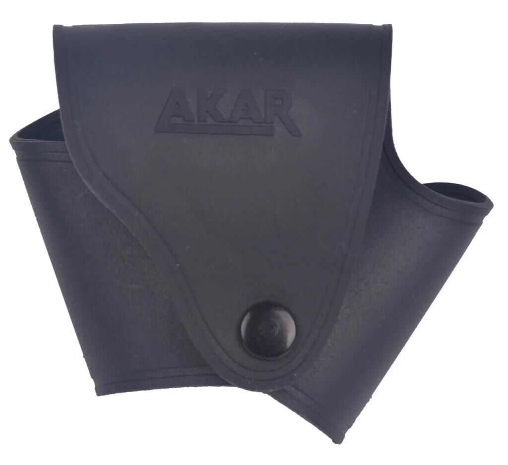 Akar Polimer Açık Kelepçe Kılıfı Siyah P1011