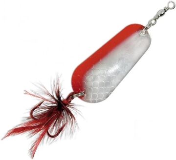 TAMSET Bigspoon Turna Yayın Olta Kaşığı Gümüş Kırmızı