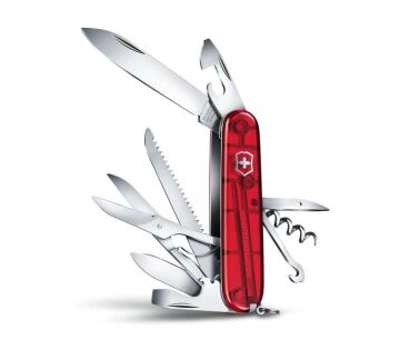 Victorinox Huntsman 1.3713.T Şef Kırmızı İsviçre Çakısı 91mm 15F