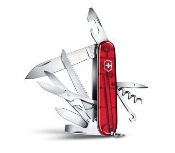 Victorinox Huntsman 1.3713.T Şef Kırmızı İsviçre Çakısı 91mm 15F
