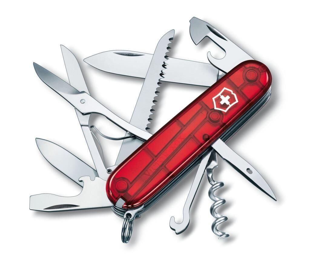 Victorinox Huntsman 1.3713.T Şef Kırmızı İsviçre Çakısı 91mm 15F