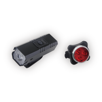 Panther USB Sarjlı Bisiklet Fener Seti PT-6008