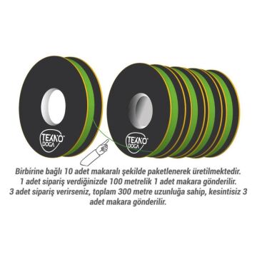 SUMO X8 100m 8 Kat Örgü İp Misina %100 PE Olta Misinası