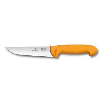 Victorinox Swibo 14cm Kasap Kelle Bıçağı 5.8421.14 Turuncu