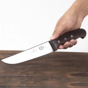 Victorinox 14cm Gül Ağacı Ahşap Kasap Kelle Bıçağı 5.5200.14
