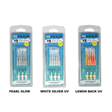 Ryuji V8 8cm 5.5g LRF Silikon Yem Blue Glitter