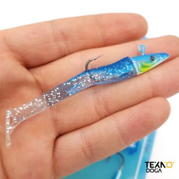 Ryuji V8 8cm 5.5g LRF Silikon Yem Blue Glitter