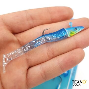 Ryuji V8 8cm 5.5g LRF Silikon Yem Blue Glitter