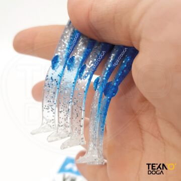 Ryuji V8 8cm 5.5g LRF Silikon Yem Blue Glitter