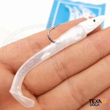 Ryuji V8 8cm 5.5g LRF Silikon Yem White Silver