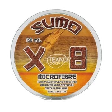 SUMO X8 150m 8 Kat Örgü İp Misina %100 PE Olta Misinası 0,20mm