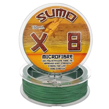 SUMO X8 150m 8 Kat Örgü İp Misina %100 PE Olta Misinası
