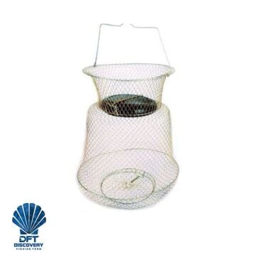 DFT 38x50cm Kapaklı Yuvarlak Tel Sepet Livar