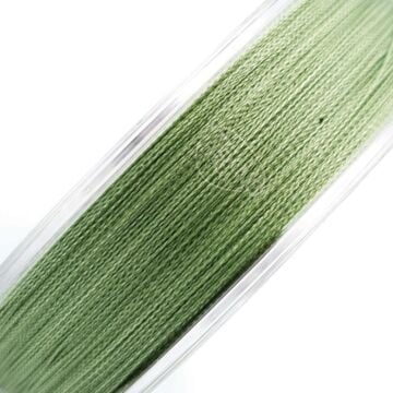Powerline Braided 8 Kat 250 Metre Örgü İp Olta Misinası Yeşil