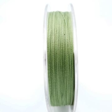 Powerline Braided 8 Kat 250 Metre Örgü İp Olta Misinası Yeşil