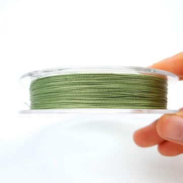 Powerline Braided 8 Kat 250 Metre Örgü İp Olta Misinası Yeşil