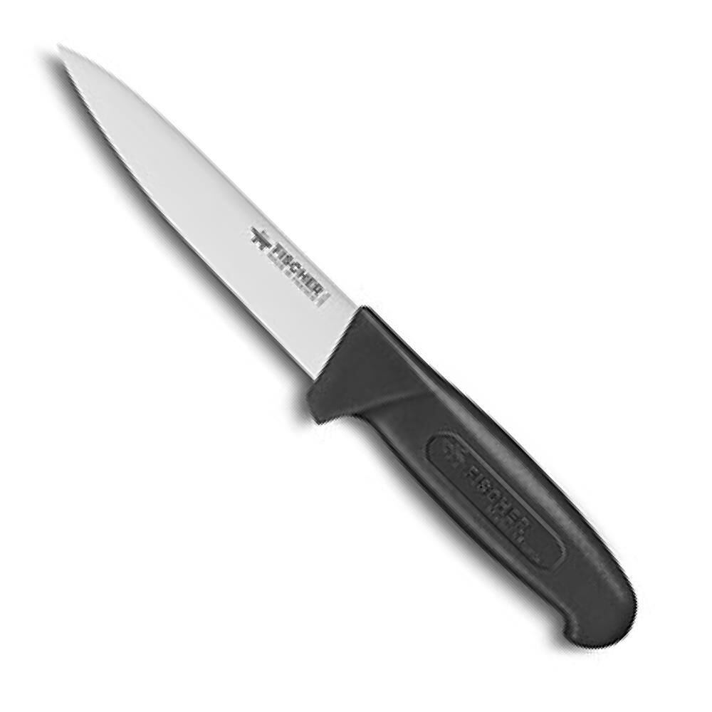 Fischer Profinox 14cm Geniş Sıyırma Bıçağı 1020-14 Siyah