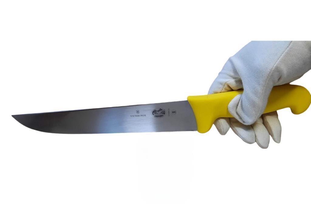 Victorinox Fibrox 23cm Kasap Doğrama Bıçağı 5.5208.23 Sarı