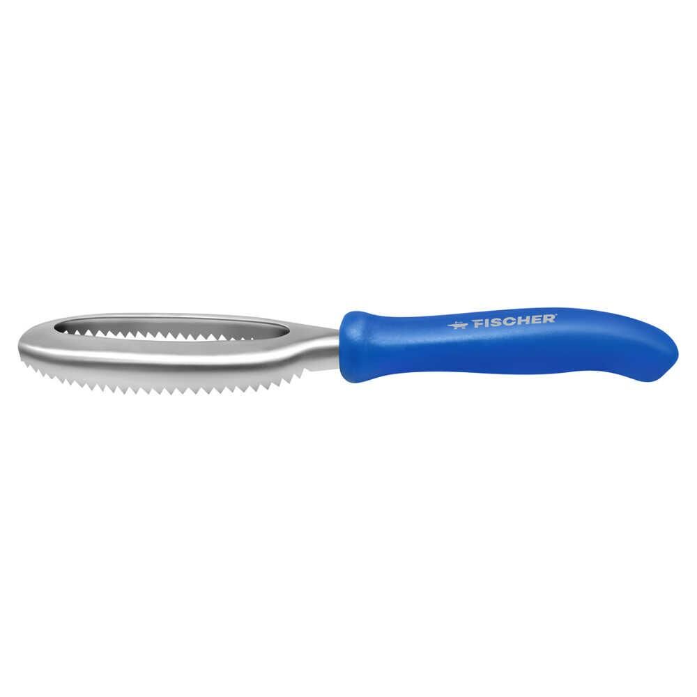 Fischer 6410 13cm Balık Pulu Ayıklama Aleti Mavi