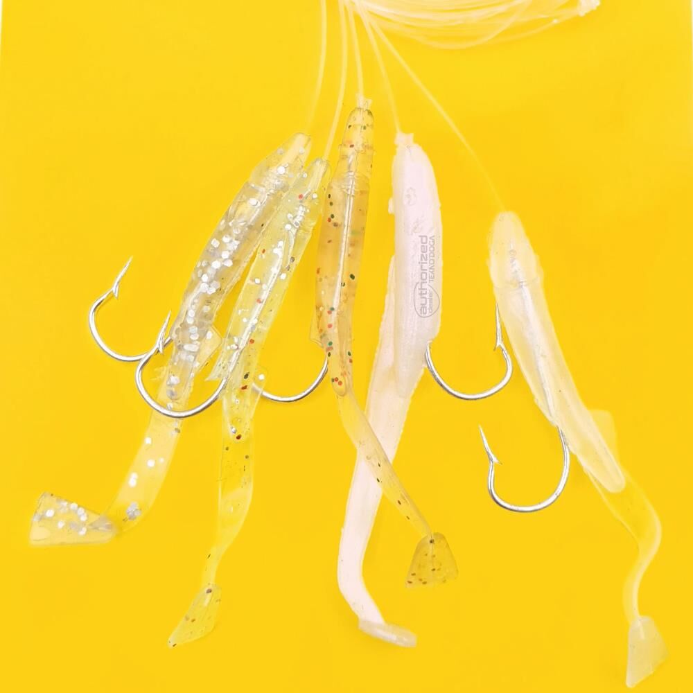 TAMSET 5cm Raglu Bait Worm Çapari 5 Köstekli
