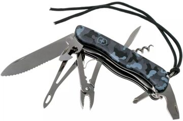 Victorinox Skipper 0.8593.W942 Lacivert Kamuflaj İsviçre Çakısı