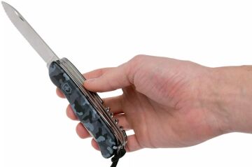 Victorinox Skipper 0.8593.W942 Lacivert Kamuflaj İsviçre Çakısı