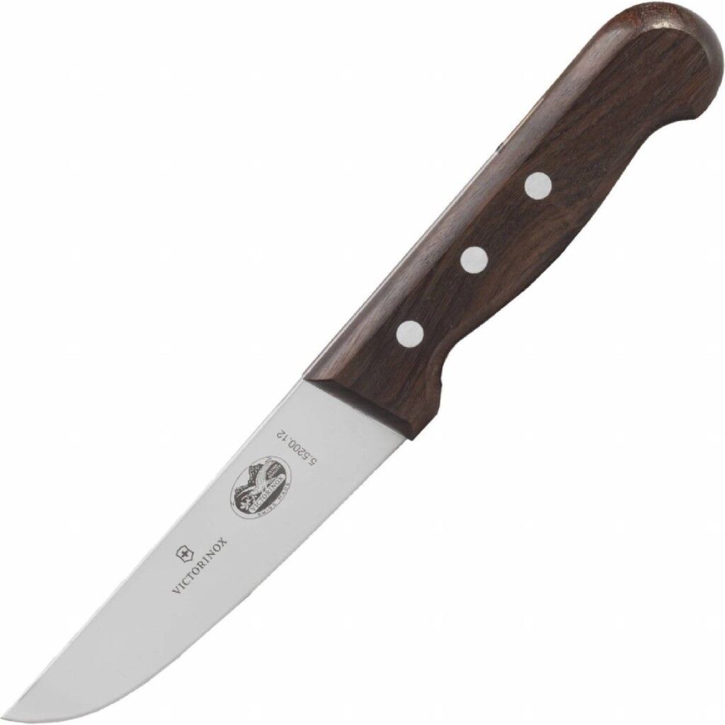 Victorinox 12cm Gül Ağacı Ahşap Kasap Kelle Bıçağı 5.5200.12