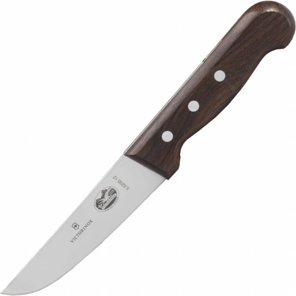 Victorinox 12cm Gül Ağacı Ahşap Kasap Kelle Bıçağı 5.5200.12