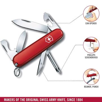 Victorinox Tinker Small 0.4603 Kırmızı İsviçre Çakısı 84mm 12F
