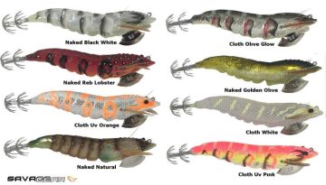 Savage Gear 3D Shrimp Egi Jig 9cm 23g Suni Yem Kalamar Zokası
