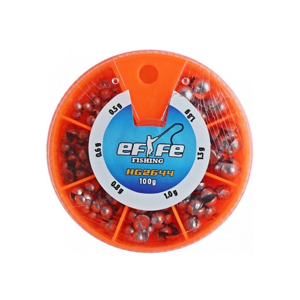 EFFE Kutu Kıstırma Kurşun 100g Yarma Olta Kurşunu