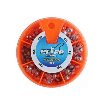 EFFE Kutu Kıstırma Kurşun 100g Yarma Olta Kurşunu