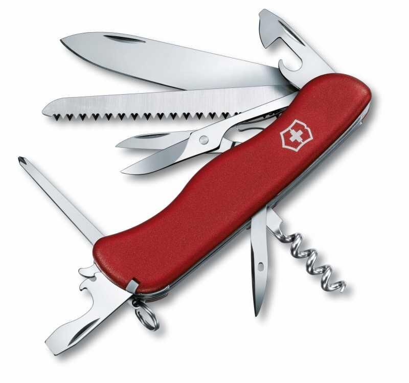 Victorinox Outrider 0.9023 Kırmızı İsviçre Çakısı 111mm 14F
