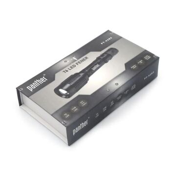 Panther LED El Feneri Şarj Cihazsız Şarjlı Fener PT-4285
