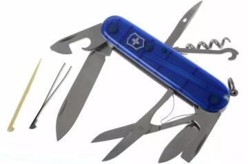 Victorinox Climber 1.3703.T2B1 Şef. Mavi İsviçre Çakısı 91mm 14F