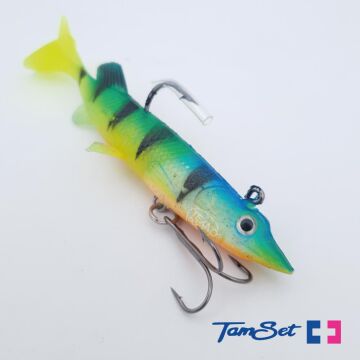 TAMSET Turna Sahtesi 10cm 16g Silikon Suni Yem 16