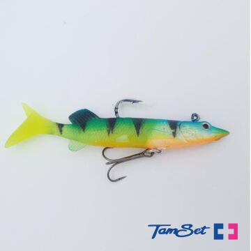 TAMSET Turna Sahtesi 10cm 16g Silikon Suni Yem 16