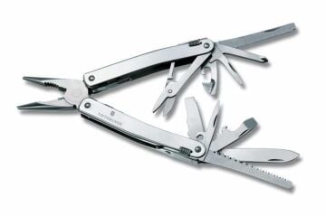 Victorinox SwissTool 3.0224.L Spirit X Penseli Çakı Deri Kılıflı