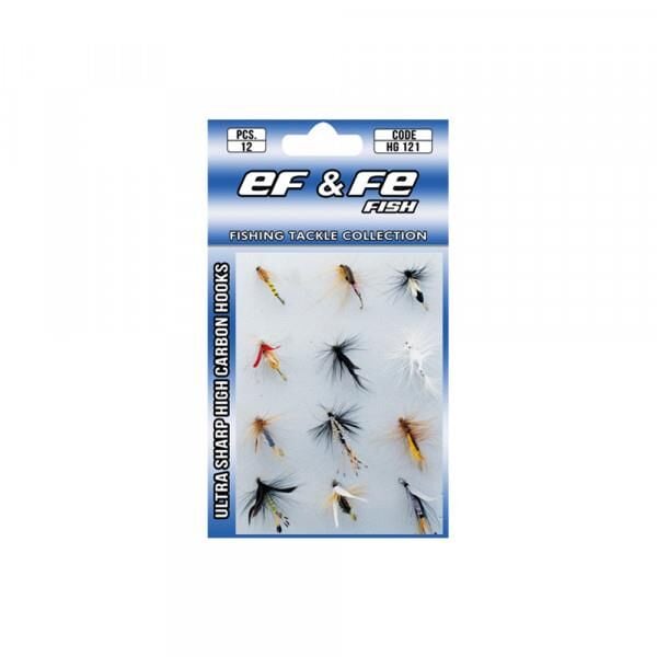 EFFE Tüylü Sinek Olta İğnesi Seti HG121
