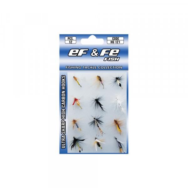 EFFE Tüylü Sinek Olta İğnesi Seti HG121