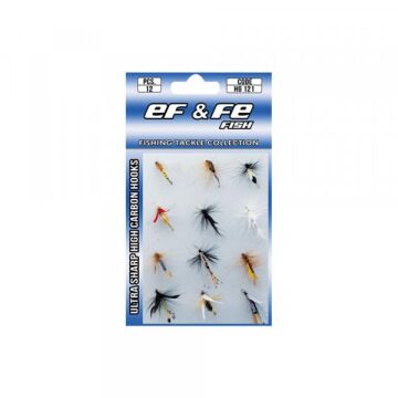 EFFE Tüylü Sinek Olta İğnesi Seti HG121