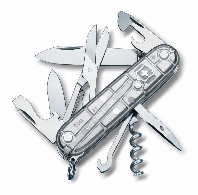 Victorinox Climber 1.3703.T7B1 Gümüş İsviçre Çakısı 91mm 14F